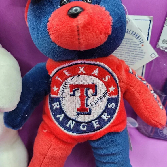 MLB Texas Rangers Bears Lot 34 Nolan Ryan Mini Foam Topper - Picture 3 of 10